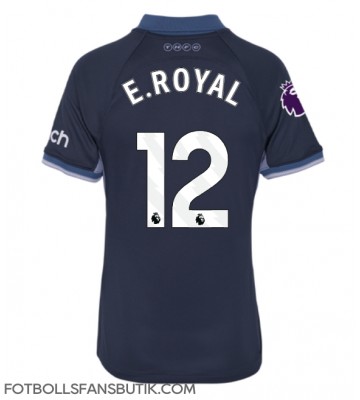 Tottenham Hotspur Emerson Royal #12 Replika Bortatröja Damer 2023-24 Kortärmad